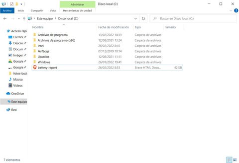 como saber estado salud bateria en windows 3