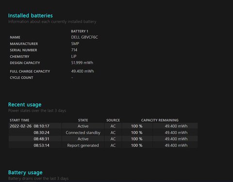 como saber estado salud bateria en windows 4