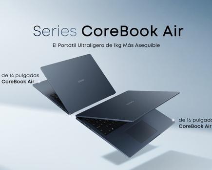c h u w i presenta sus nuevos portátiles ligeros de gama alta de 1kg con su nueva serie core book air, con precios a partir de menos de 500 dólares