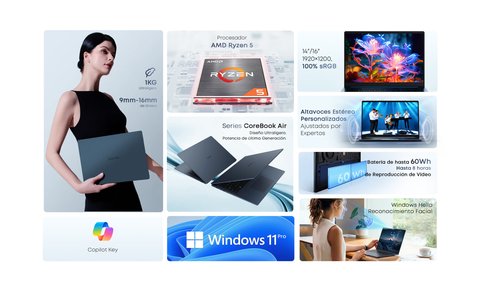 lanzamiento chuwi corebook air windows
