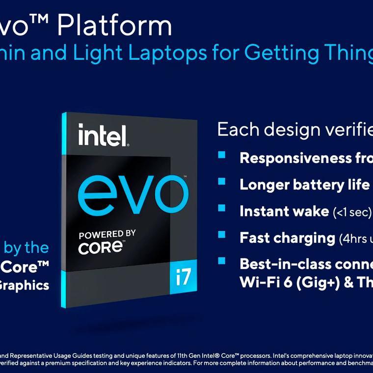 que es intel evo