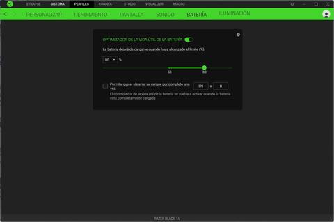 optimizador de bateria