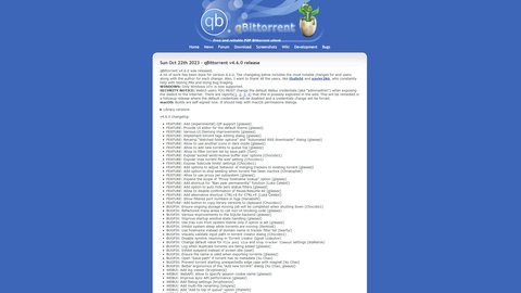 qbitorrent 4 0 6 soporte i2p