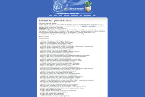 qbitorrent 4 0 6 soporte i2p