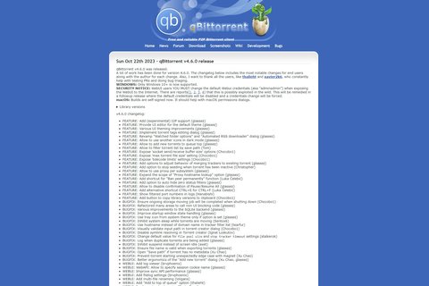 qbitorrent 4 0 6 soporte i2p