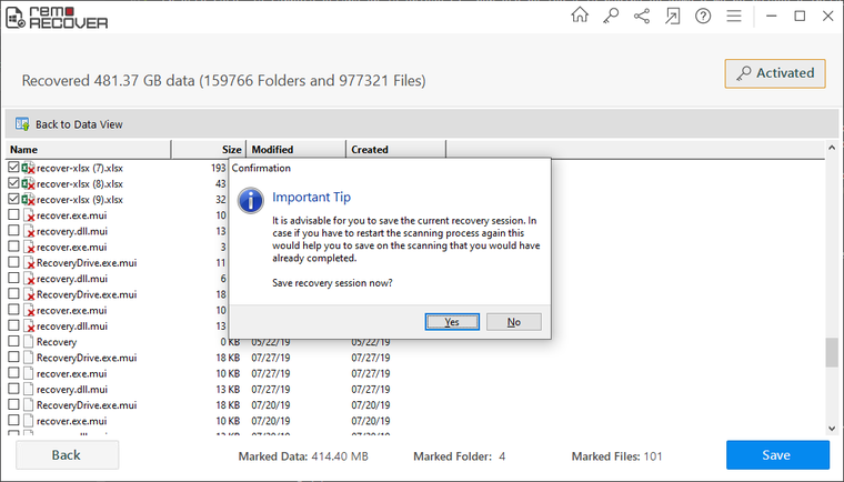remo recover media edition guardando deep scan