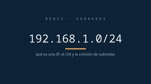 redes y subredes