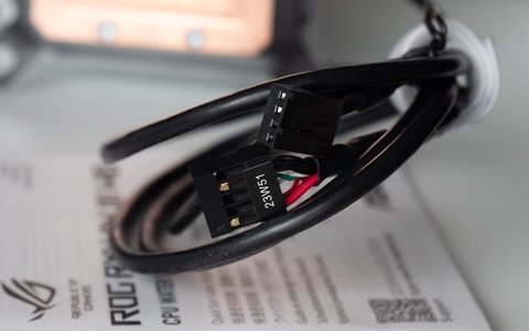 asus rog ryujin iii wb cables