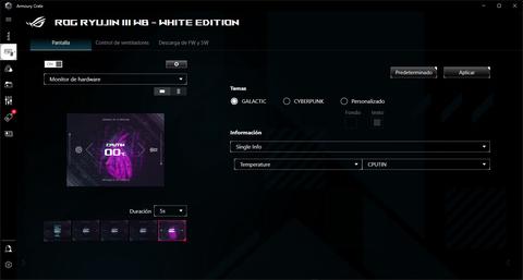 asus rog ryujin iii wb config 1