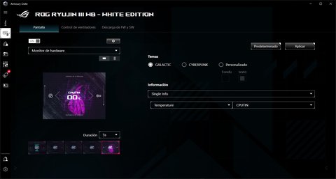 asus rog ryujin iii wb config 1