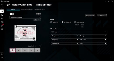 asus rog ryujin iii wb config 2