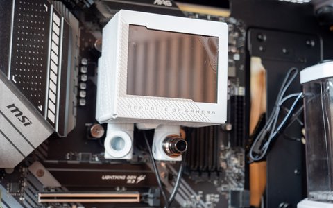 asus rog ryujin iii wb intalacion