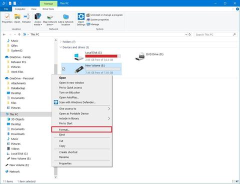 formatear usb estropeado