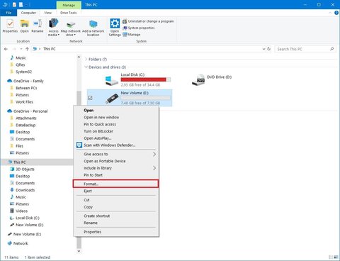 formatear usb estropeado