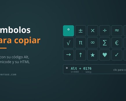 simbolos y codigos alt