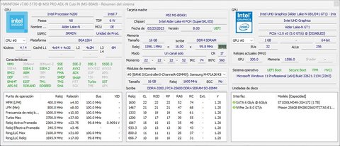 msi cubi n adl 008beu cpu