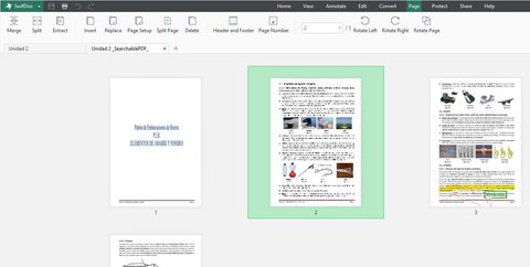 menu pagina swifdoo