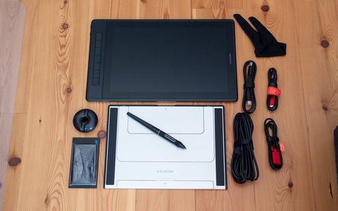 huion kamvas pro 13 2k accesorios