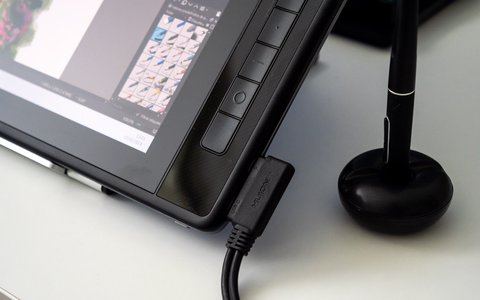 huion kamvas pro 16 2 5k conector