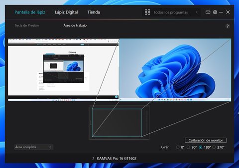 huion kamvas pro 16 2 5k config