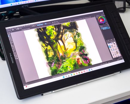 probamos la tableta gráfica huion kamvas pro 16 (2.5 k) y el nuevo lápiz p w550 s