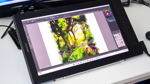probamos la tableta gráfica huion kamvas pro 16 (2.5 k) y el nuevo lápiz p w550 s