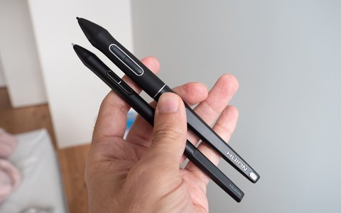 huion kamvas pro 16 2 5k pen mano