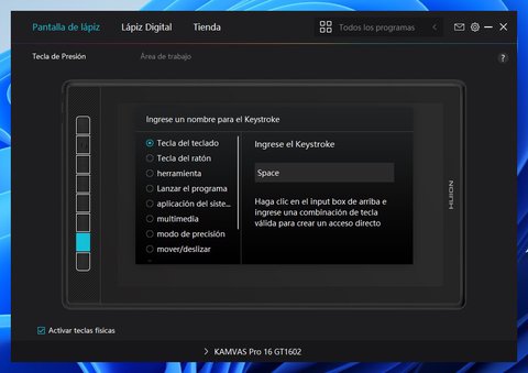 huion kamvas pro 16 2 5k software