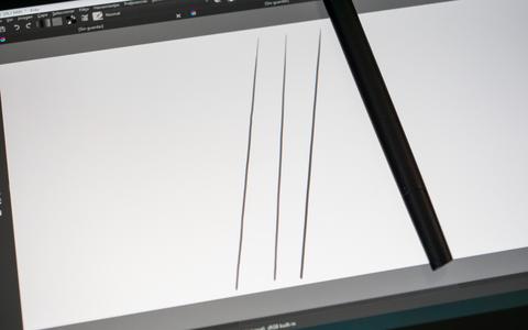 xp pen artist 13 2nd prueba regla