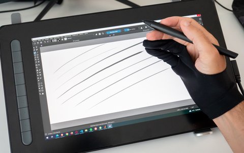 xp pen artist 13 2nd trazos