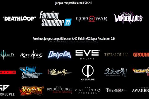 amd revela juegos iniciales con fsr 2 0
