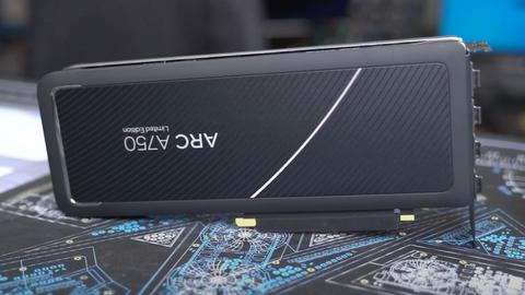 intel arc a750 rinde como rtx 3600 segun fabricante