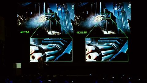 nvidia dice que el aumento de resolución como d l s s (y no la resolución nativa) es el futuro