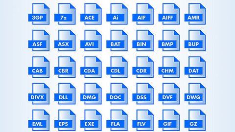 tipos de extensiones de archivos