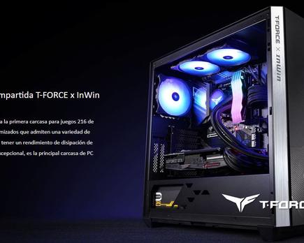 lanzamiento teamgroup t force x inwin 216 case