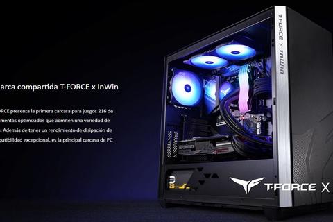lanzamiento teamgroup t force x inwin 216 case