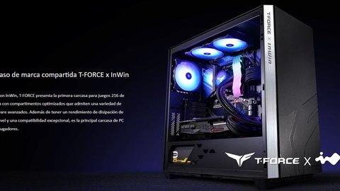 lanzamiento teamgroup t force x inwin 216 case