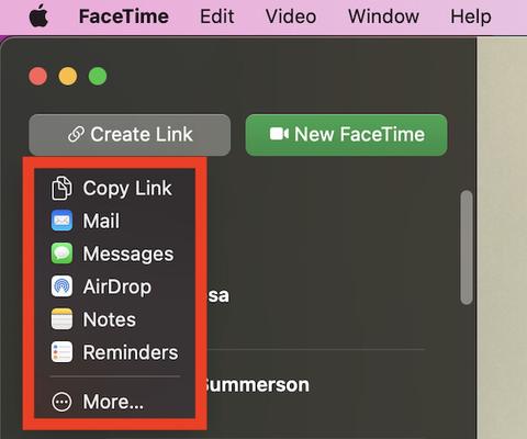 utilizar facetime windows compartir
