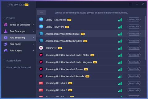 itop vpn streaming