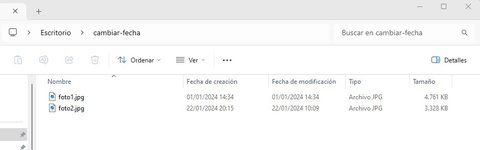 como cambiar fecha metadatos archivos paso 5