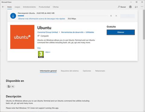 instalar wsl ubuntu