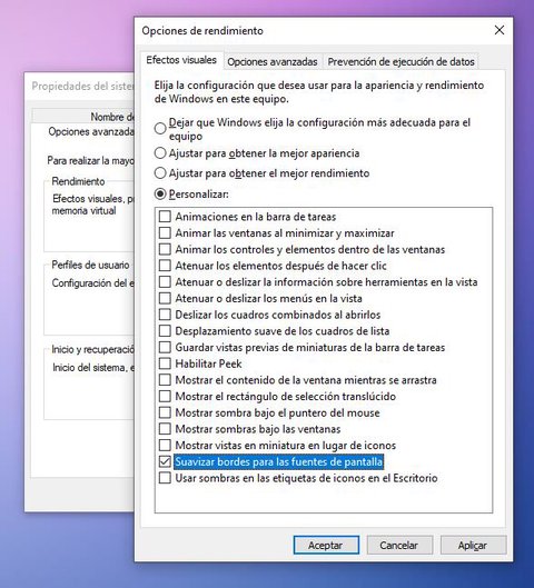 mejora rendimiento