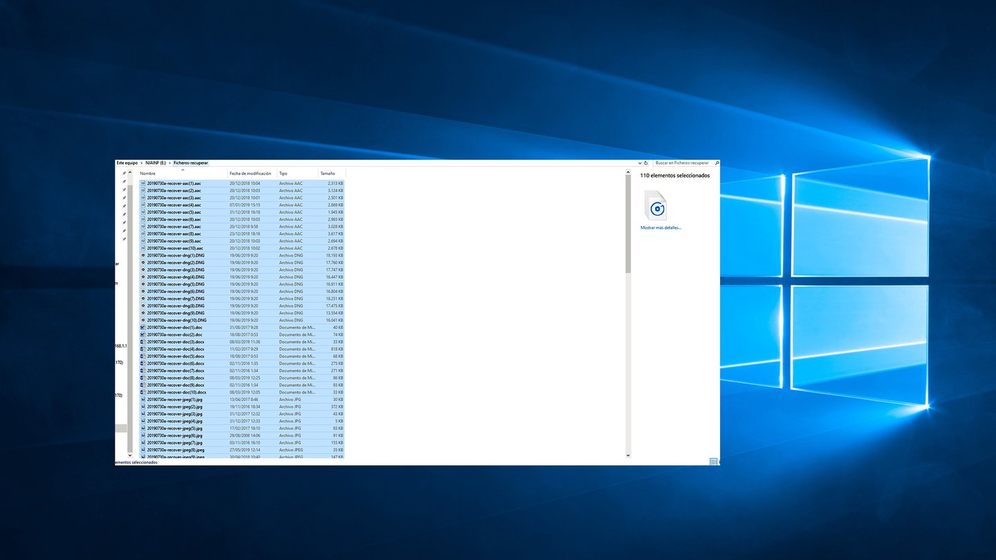 como renombrar varios archivos windows 10
