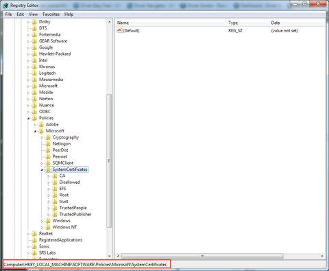 arreglar error 0x80070057 windows registro 1