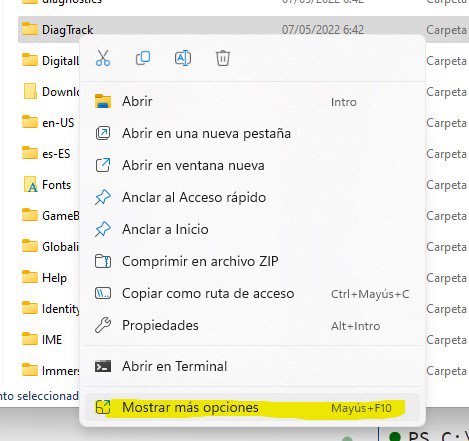 menu contextual windows 11