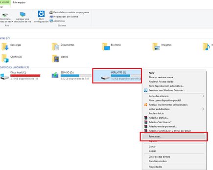 cómo formatear un pendrive u s b en windows 10 de forma facil y rápida