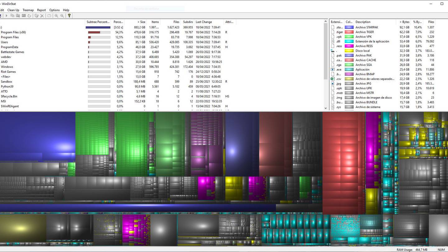 mejores herramientas gratuitas analizar espacio disco duro pc windows
