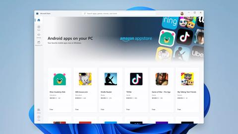 microsoft trae aplicaciones android a windows con tienda amazon