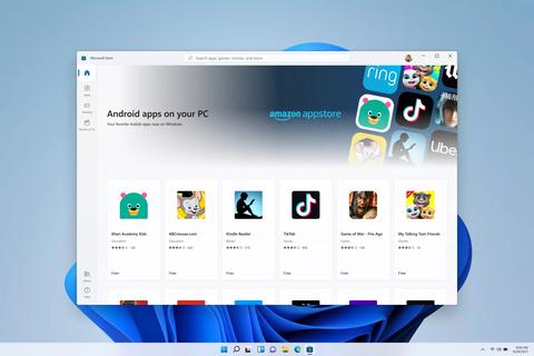microsoft trae aplicaciones android a windows con tienda amazon