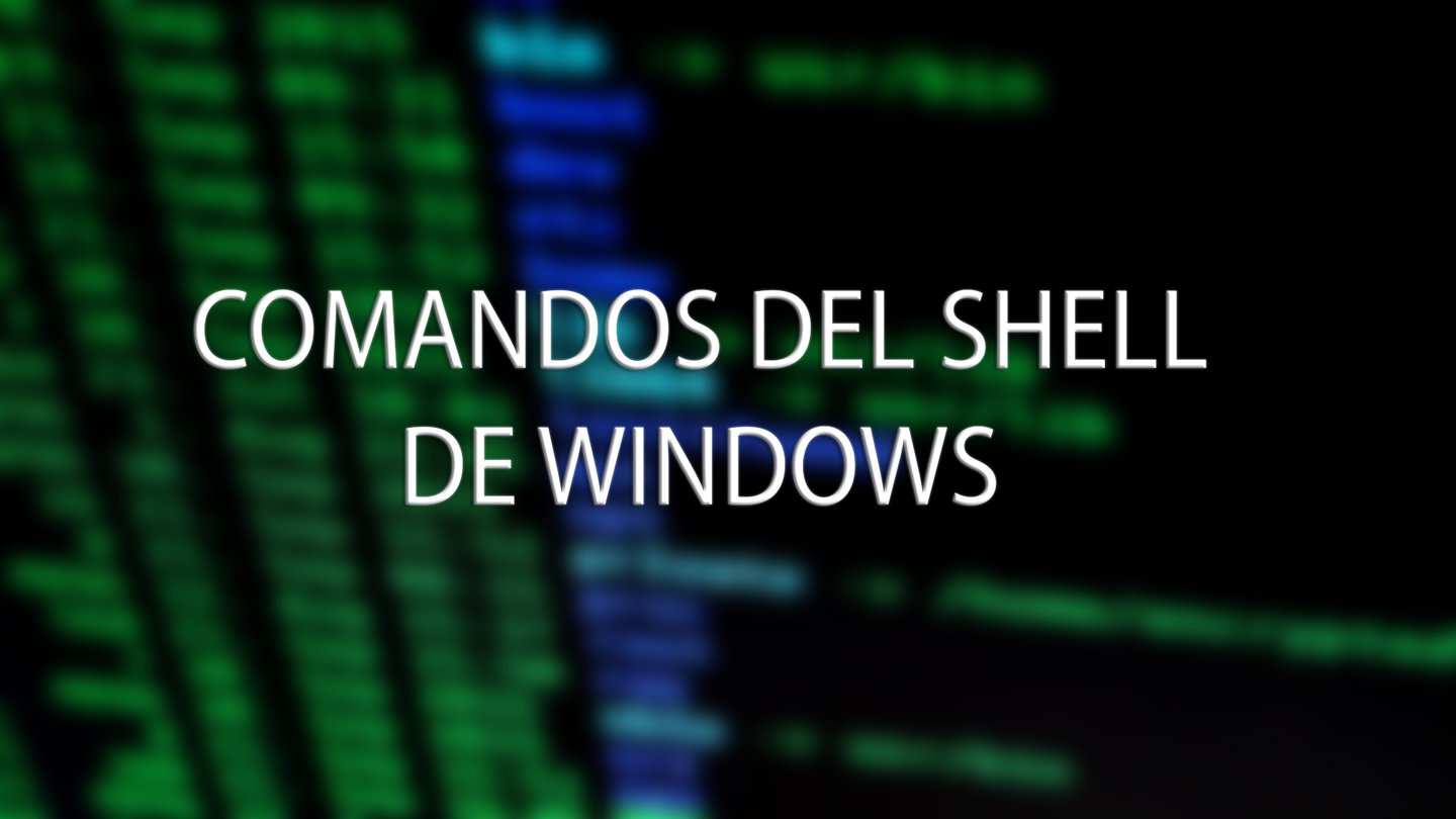 windows comandos shell